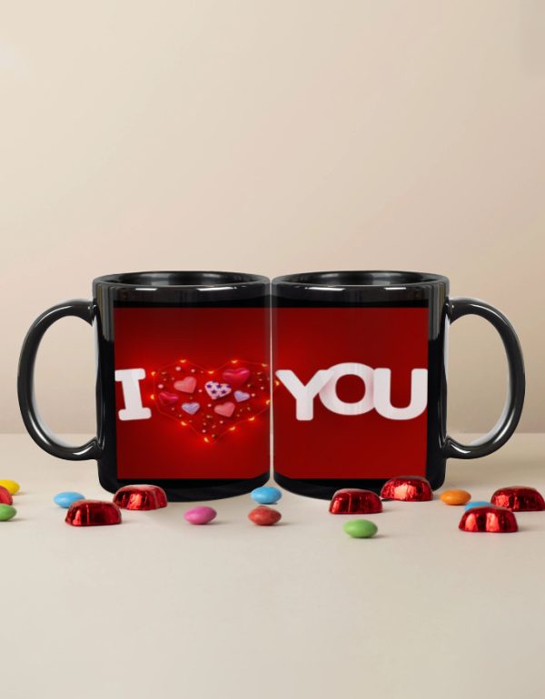 romantic love printed ceramic mug gift for couples boyfriend girlfriend