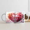 romantic love printed ceramic mug gift for couples boyfriend girlfriend