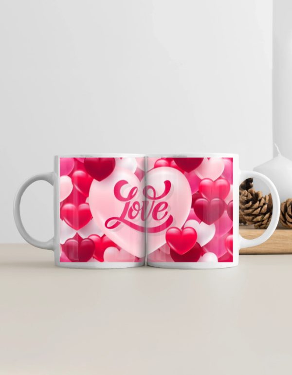 romantic mug for anniversary ceramic mug