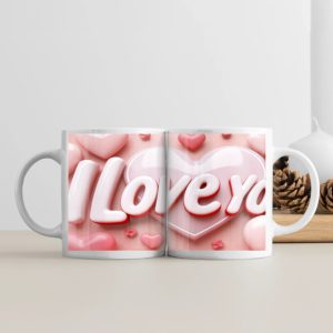 romantic mug gift for girlfriend cute love ceramic mug
