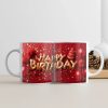 Cute happy birthday coffee mug gift design