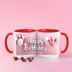 ceramic mug, tea mug, birthday gift, printed mug