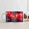 best friend mug, colorful mug, birthday present, ceramic coffee mug