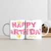 cute mug, birthday mug, ceramic cup, gift mug