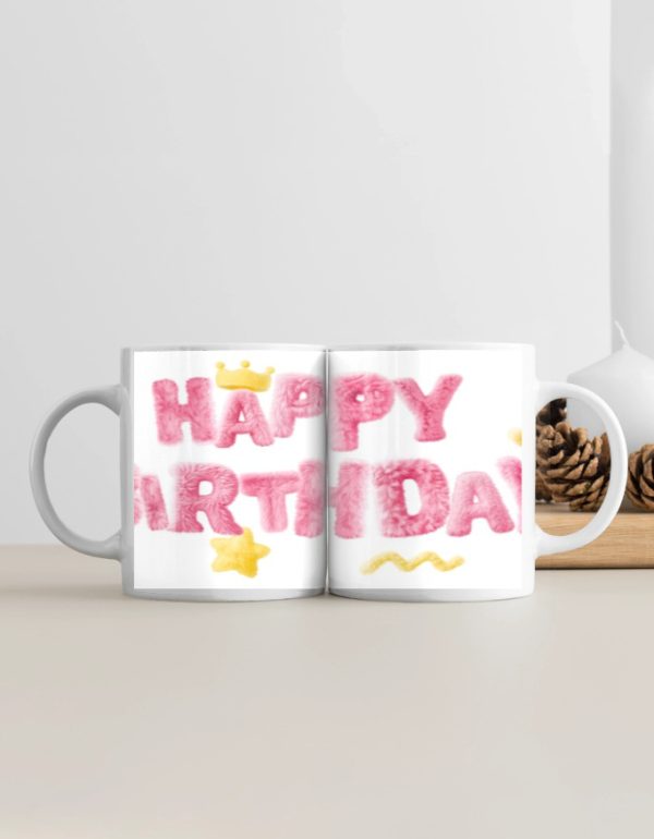 cute mug, birthday mug, ceramic cup, gift mug