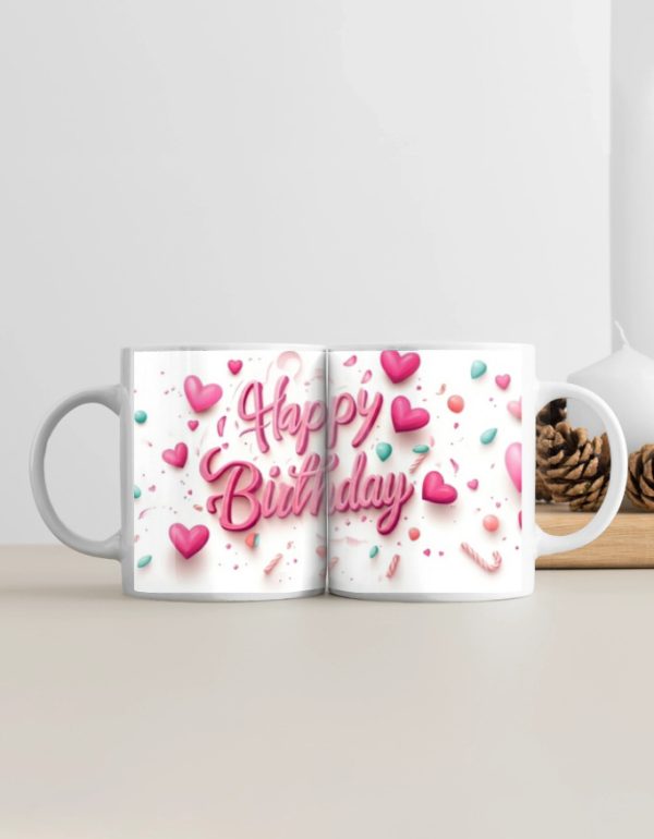 Birthday printed mug for office colleagues