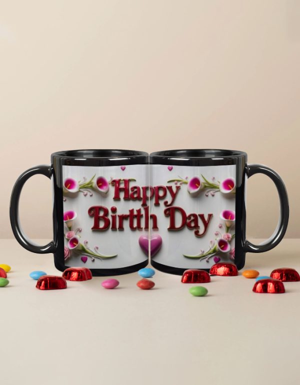 Funny happy birthday mug gift