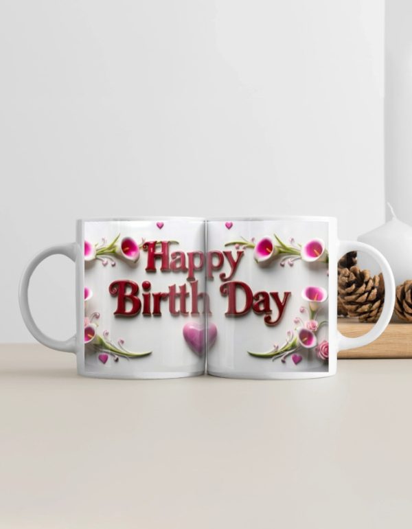 Funny happy birthday mug gift