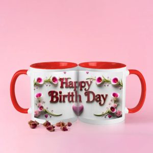 Funny happy birthday mug gift