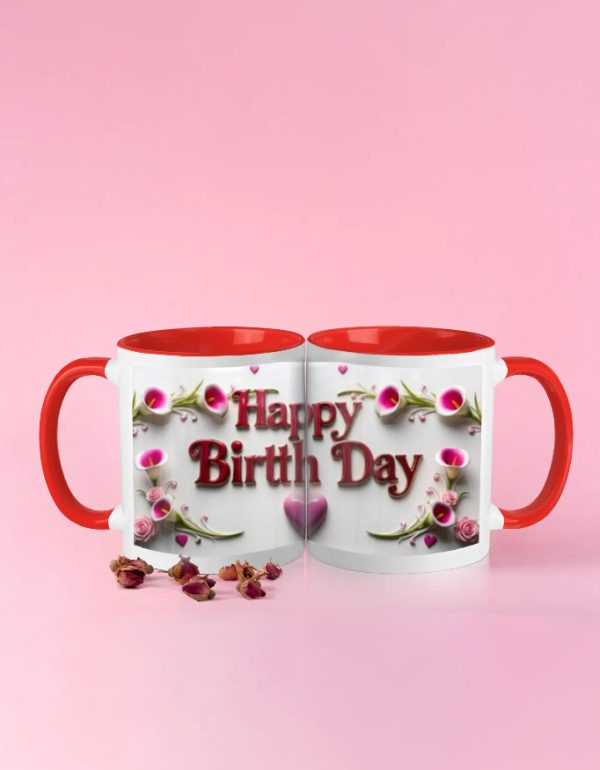 Funny happy birthday mug gift