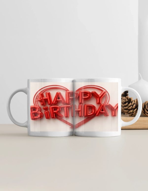 minimal mug, birthday cup, simple mug, ceramic gift
