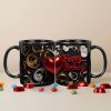 Happy birthday mug with color print