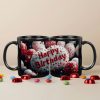 Designer birthday mug for couples