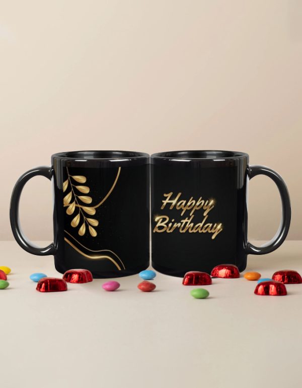Unique happy birthday gift mug