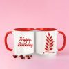 Unique happy birthday gift mug