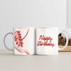 Unique happy birthday gift mug